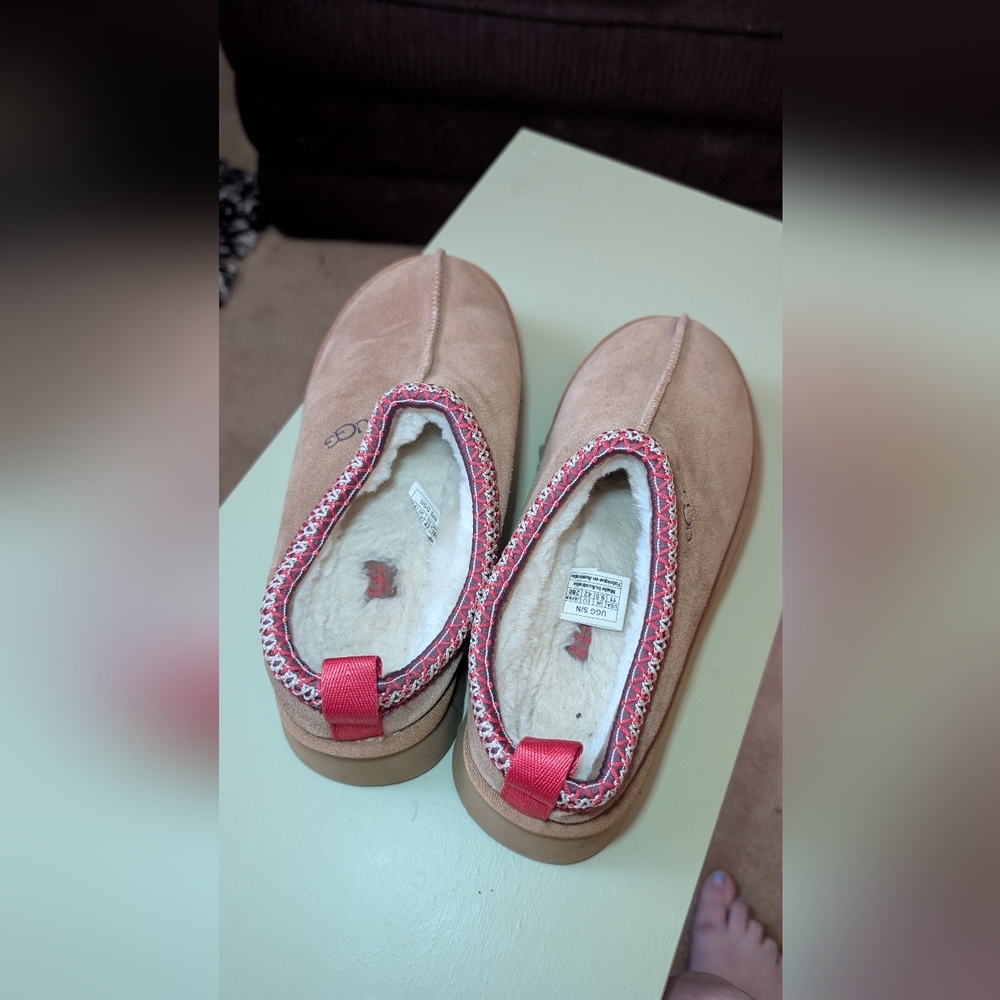 UGG Tazz Platform Slippers Chestnut womens size 11